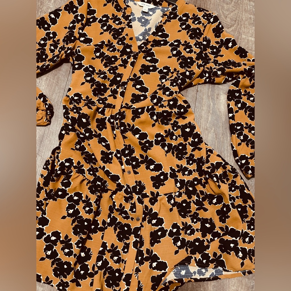 Nine West Floral Dress!  MEDIUM *